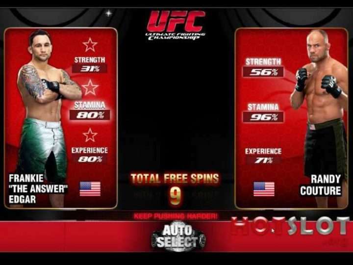 UFC Ultimate Fighting Championship Slot Screenshot