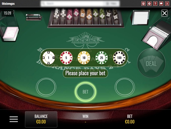 Vegas Strip Blackjack Elite Edition Screenshot