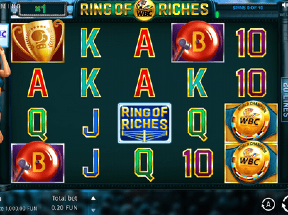 WBC Ring Of Riches Captura de tela