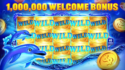 Wild Dolphins Slots Screenshot