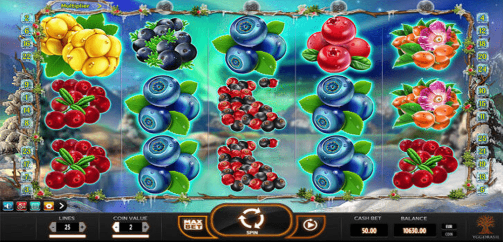 Winterberries Spielautomat Screenshot