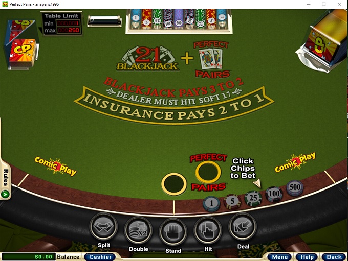ComicPlay Casino screenshot