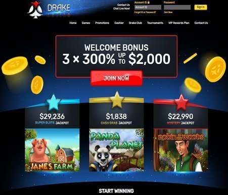 Drake Casino screenshot