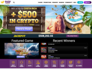 DuckyLuck Casino screenshot
